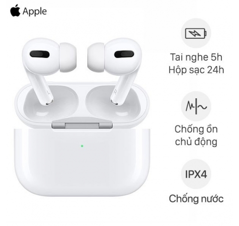 Tai nghe Bluetooth AirPods Pro Wireless Charge Apple MWP22