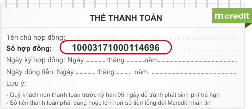 Trả góp qua Mcredit, apple new chinh hang